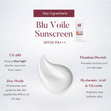 Load image into Gallery viewer, TDF Blu Voile Sunscreen SPF50 PA+++